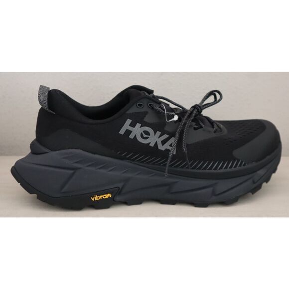 Hoka 1141610-BBLC Men's Sz 10D Triple Black Skyline-Float X Hiking Shoes - Picture 5 of 11